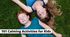 calming activities for kids