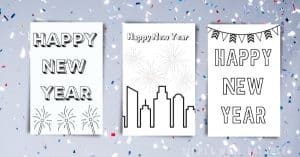 New Year's Eve Printables &amp; Activities for Kids | Simply Well Balanced