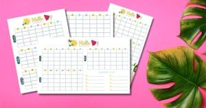 Free June, July, August Printable Calendar for 2024 - Simply Well Balanced