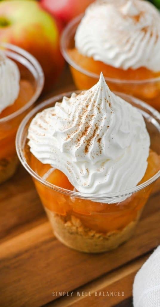 Step 3 Apple Pie Dessert Cup Assemby